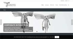Desktop Screenshot of corporate-interaction.com